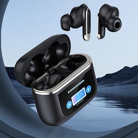 Touch Screen Airbuds 2Pro + True Wireless in Ear Earbuds with Mic , Fast Charging, IPX 4.0 Sweat Proof, BT v5.3