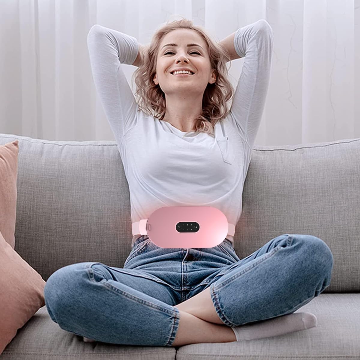 Electric Cordless Heating Pad for Period Pain