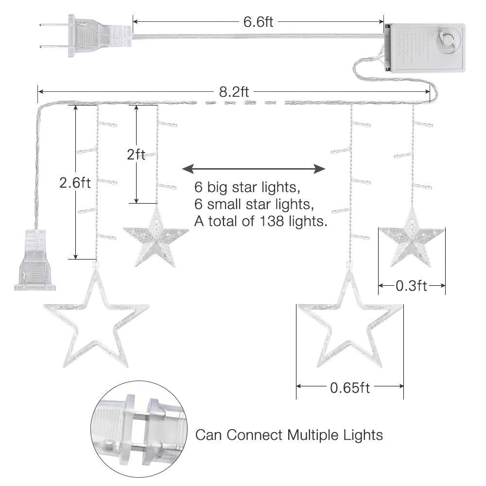 Curtain String Lights.