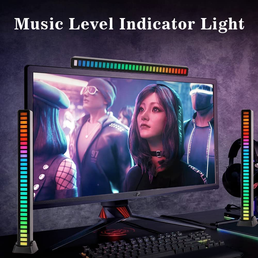 RGB LED Bar With Voice-Activated Wireless Rhythm Light