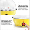 Plastic Mini Electric 7 Egg Poacher Steaming, Cooking, Boiling for Home,(Multicolour) askddeal.com