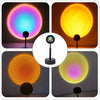 Sunset Projection Lamp, 360 Degree Rotation Sunset Light, 16 Colors LED Projector Night Light Rainbow Lamp , Control for Home Decor Photography Selfie askddeal.com