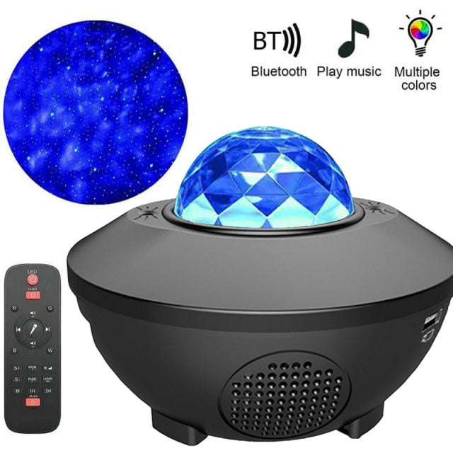 LED Colorful Star Galaxy Projector